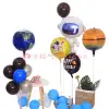 مناطيد رقائق ألمنيوم المتحركة ذات 33 بوصة للرواد الفضائيين من طراز 80CM details Picture